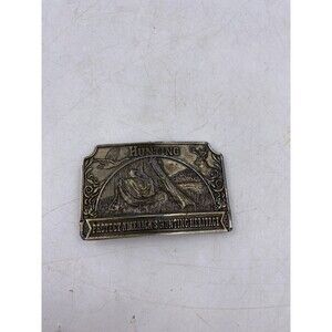 1976 Petersen Publishing Co. Petersen's Hunting Belt Buckle Los Angeles